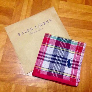 ラルフローレン(Ralph Lauren)のラルフローレン ハンカチ 新品(ハンカチ)