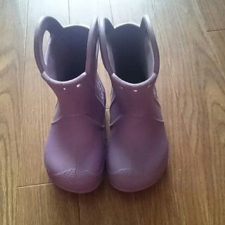 クロックス(crocs)のクロックス☆レインブーツ☆キッズ(長靴/レインシューズ)