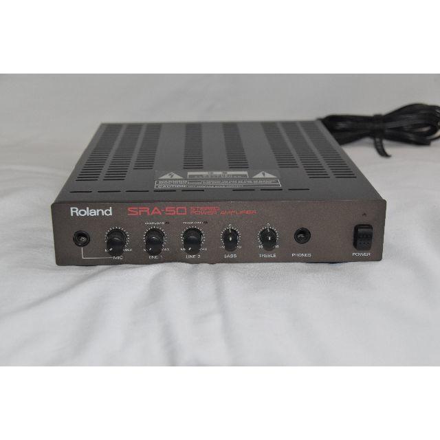 Roland(ローランドディージー)のRoland SRA-50 ローランド 2ch ミキシング パワー アンプ スマホ/家電/カメラのオーディオ機器(アンプ)の商品写真