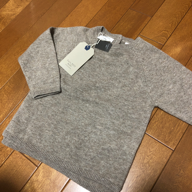 ZARA KIDS(ザラキッズ)のザラベイビー カシミヤ セーター ニット キッズ/ベビー/マタニティのキッズ服女の子用(90cm~)(ニット)の商品写真