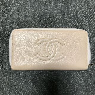 シャネル(CHANEL)のCHANEL ラウンドファスナー長財布(財布)