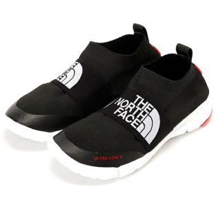 ザノースフェイス(THE NORTH FACE)のザ・ノースフェイス Ultra Low II  ブラック×ホワイト 24センチ(スニーカー)