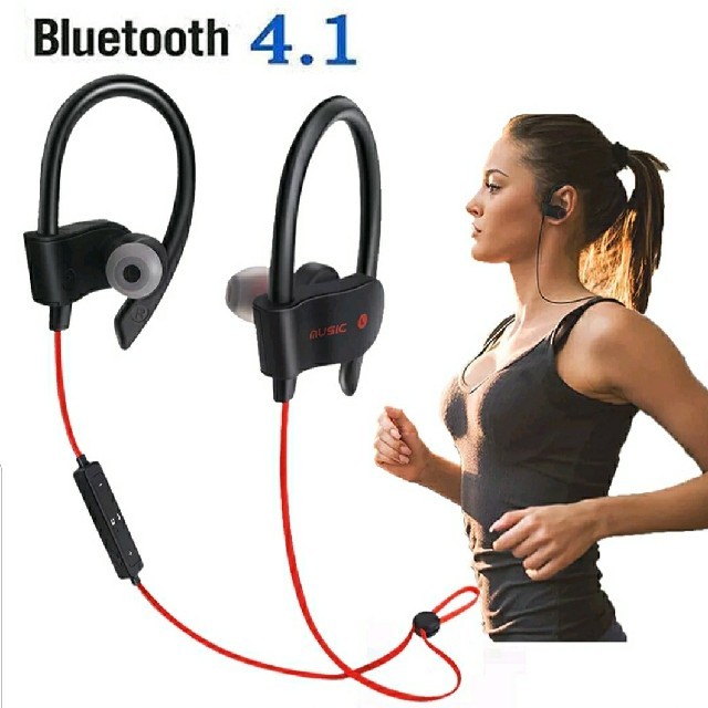 耳掛け Bluetooth イヤホン スポーツ/アウトドアのランニング(その他)の商品写真