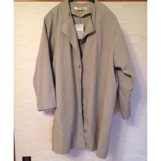 エヴァムエヴァ(evam eva)のCotton hemp short coat(スプリングコート)