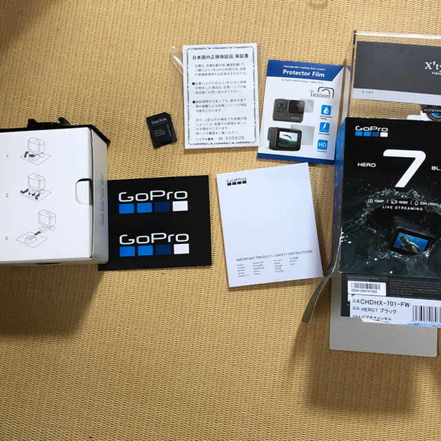 GoPro(ゴープロ)のGoPro HERO7 スマホ/家電/カメラのカメラ(ビデオカメラ)の商品写真