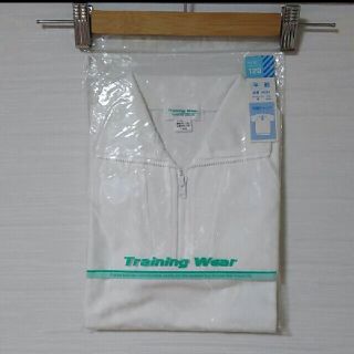 未使用品 120cm☆体操服 半開チャック 半袖(Tシャツ/カットソー)