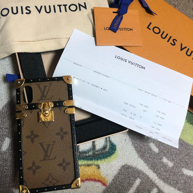 LOUIS VUITTON - キャリーiPhoneXケースの通販 by お値下げしました💗コメント逃げ禁止｜ルイヴィトンならラクマ