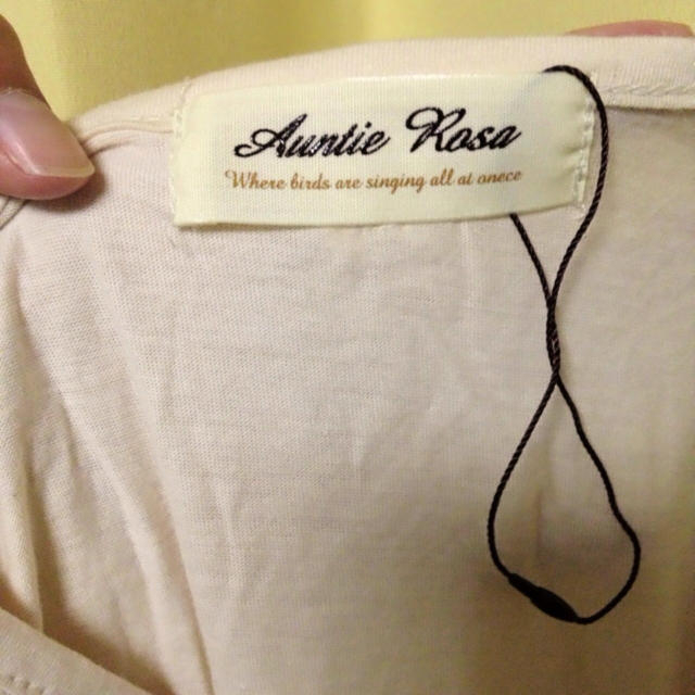 Auntie Rosa(アンティローザ)の新品 Auntie Rosa カットソー レディースのトップス(カットソー(半袖/袖なし))の商品写真