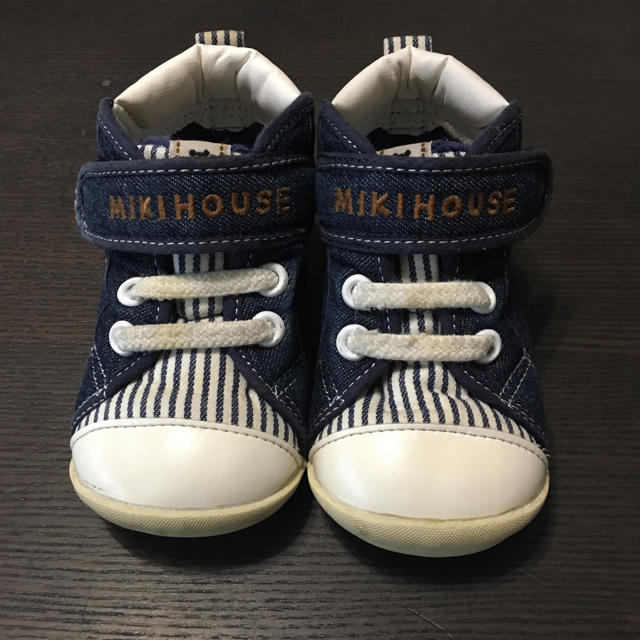 mikihouse(ミキハウス)のミキハウス 靴 ファーストシューズ 13 靴 キッズ/ベビー/マタニティのベビー靴/シューズ(~14cm)(スニーカー)の商品写真