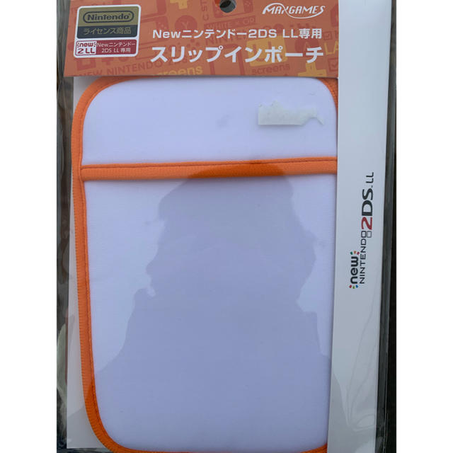 ニンテンドー2DS(ニンテンドー2DS)の【未使用品】new ニンテンドー2DS LL 専用 スリップインポーチ エンタメ/ホビーのゲームソフト/ゲーム機本体(携帯用ゲーム機本体)の商品写真