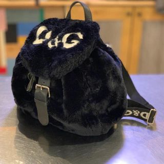 ドルチェアンドガッバーナ(DOLCE&GABBANA)のD&G VINTAGE FUR BAG(リュック/バックパック)