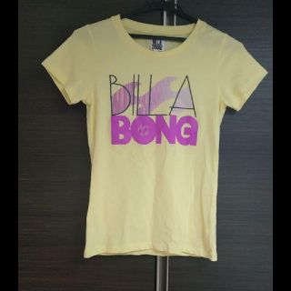 ビラボン(billabong)のビラボン　Billabong　半袖Tシャツ　イエロー　Sサイズ(Tシャツ(半袖/袖なし))