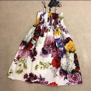 ドルチェアンドガッバーナ(DOLCE&GABBANA)のドルチェ&ガッバーナ 今期新作サンドレス(ミニワンピース)