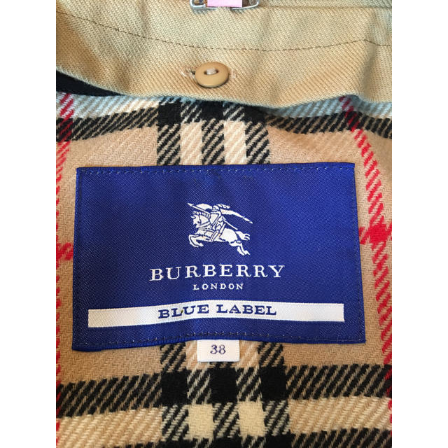 BURBERRY BLUE LABEL(バーバリーブルーレーベル)のおきく様専用 バーバリー ブルーレーベル トレンチコート レディースのジャケット/アウター(トレンチコート)の商品写真