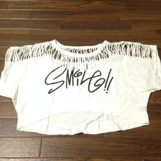 アナップ(ANAP)のANAP SMILE!!ショートトップス(Tシャツ(半袖/袖なし))