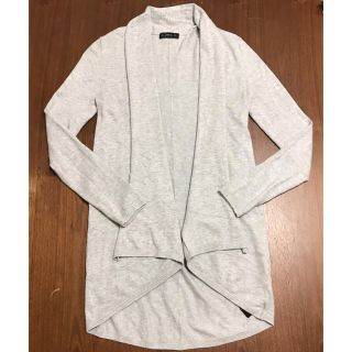 ザラ(ZARA)のZARA グレーカーディガンＳサイズ(カーディガン)