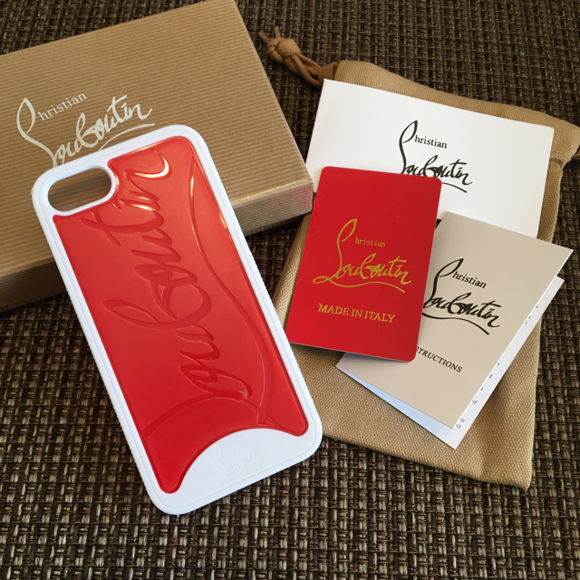 トリーバーチ iphone8plus ケース tpu | Christian Louboutin - クリスチャンルブタン iPhoneケース ホワイト iPhone 7/8 対応の通販 by SHINSHIN's shop｜クリスチャンルブタンならラクマ