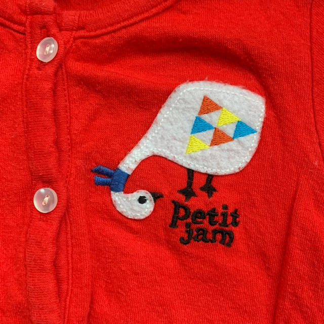 Petit jam(プチジャム)のPetit jam カーディガン90 キッズ/ベビー/マタニティのキッズ服女の子用(90cm~)(カーディガン)の商品写真