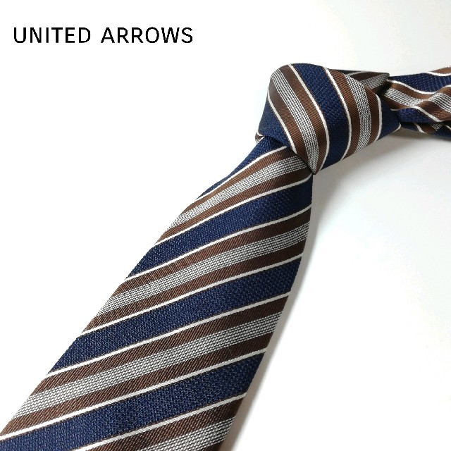 UNITED ARROWS(ユナイテッドアローズ)のユナイテッドアローズ　ネクタイ　レジメンタル メンズのファッション小物(ネクタイ)の商品写真