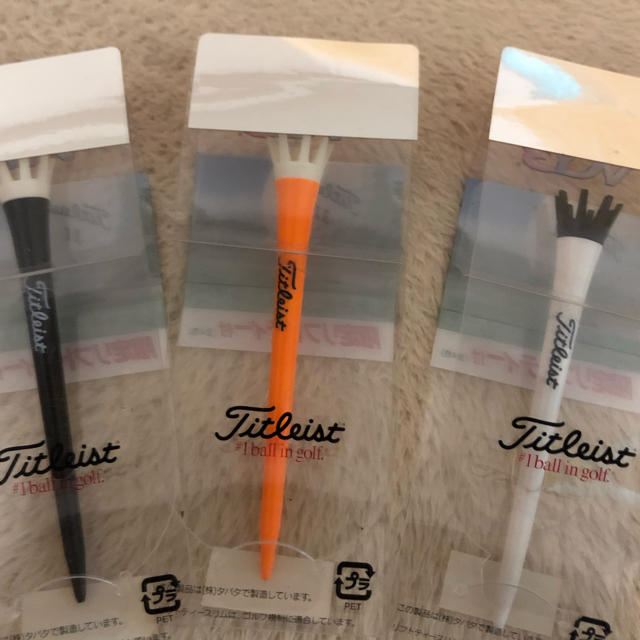 Titleist(タイトリスト)のタイトリスト  新品 ティー スポーツ/アウトドアのゴルフ(その他)の商品写真