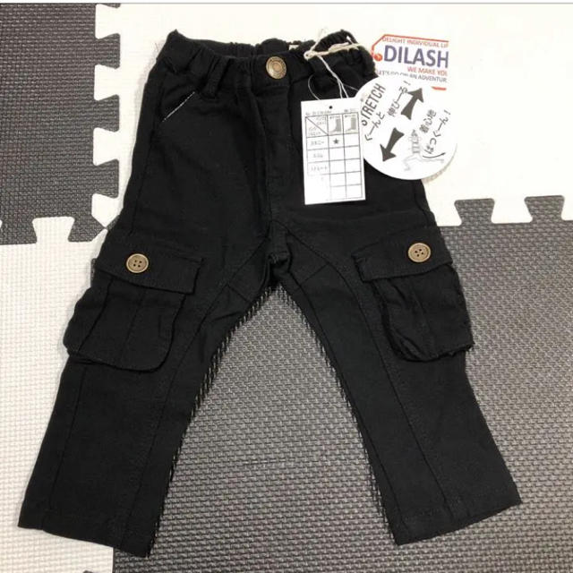 DILASH(ディラッシュ)のディラッシュ ストレッチパンツ 80cm キッズ/ベビー/マタニティのベビー服(~85cm)(パンツ)の商品写真