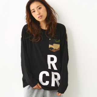 ロデオクラウンズワイドボウル(RODEO CROWNS WIDE BOWL)の今期完売✩RODEO CROWNS✩RCWB✩柄アソートロングTシャツ(Tシャツ(長袖/七分))