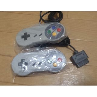 

2個　ＳＦＣ　スーパーファミコン　互換コントローラー(その他)