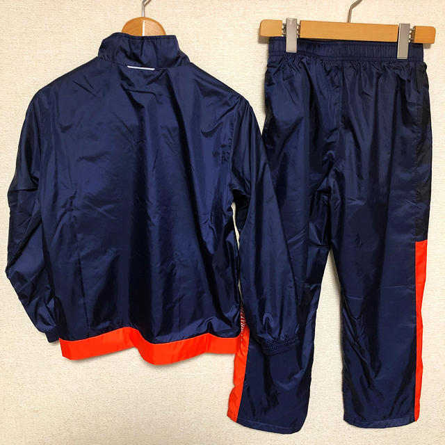 PUMA(プーマ)の新品 プーマ ジュニア ウィンドブレーカー セットアップ 150cm キッズ/ベビー/マタニティのキッズ服男の子用(90cm~)(ジャケット/上着)の商品写真