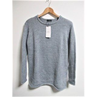 ザラ(ZARA)の☆ZARA ザラ 編み込み ニット セーター/長袖/メンズ/S/グレー☆新品 (ニット/セーター)