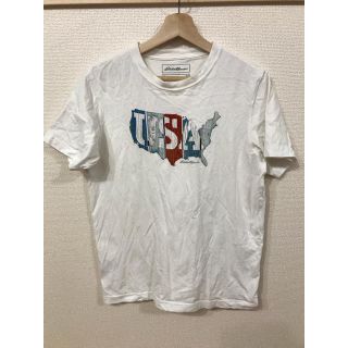 エディーバウアー(Eddie Bauer)の【メンズ】エディバウアー Tシャツ 白 Sサイズ(Tシャツ/カットソー(半袖/袖なし))