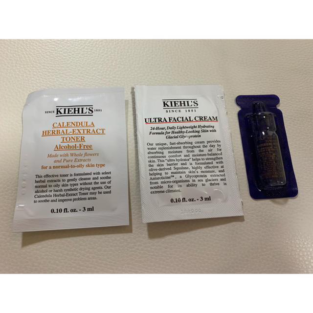 Kiehl's(キールズ)のキールズ サンプル 化粧水 クリーム 美容液 コスメ/美容のキット/セット(サンプル/トライアルキット)の商品写真