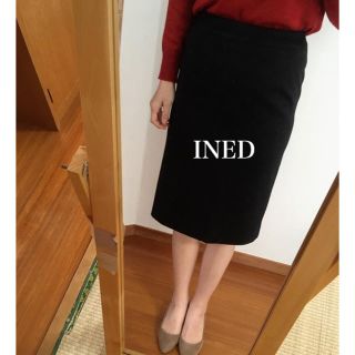 イネド(INED)のINED✨膝丈スカート(ひざ丈スカート)