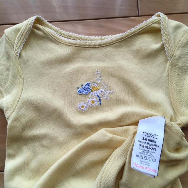 NEXT(ネクスト)のnext baby半袖ロンパース☆ キッズ/ベビー/マタニティのベビー服(~85cm)(ロンパース)の商品写真