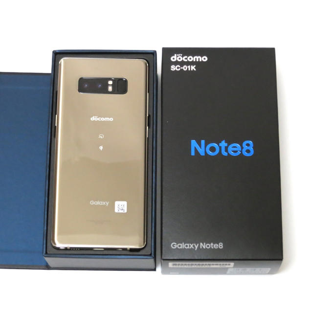 NTTdocomo(エヌティティドコモ)のDocomo  SC-01K  Galaxy Note 8 スマホ/家電/カメラのスマートフォン/携帯電話(スマートフォン本体)の商品写真