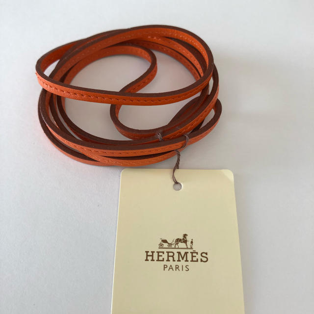 美品　HERMES  エルメス　革紐　ラニエール