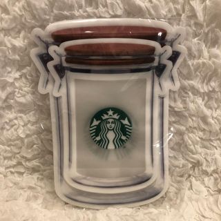 スターバックスコーヒー(Starbucks Coffee)のスタバ ジッパーバッグ 6枚セット(収納/キッチン雑貨)