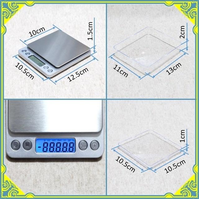 【新品】0.1g〜2Kg（0.1g単位）デジタル キッチン スケール  インテリア/住まい/日用品のキッチン/食器(調理道具/製菓道具)の商品写真
