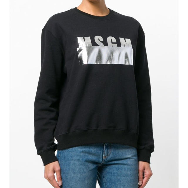 MSGM(エムエスジイエム)の売り切り‼️MSGMロゴプリントスウェット レディースのトップス(トレーナー/スウェット)の商品写真