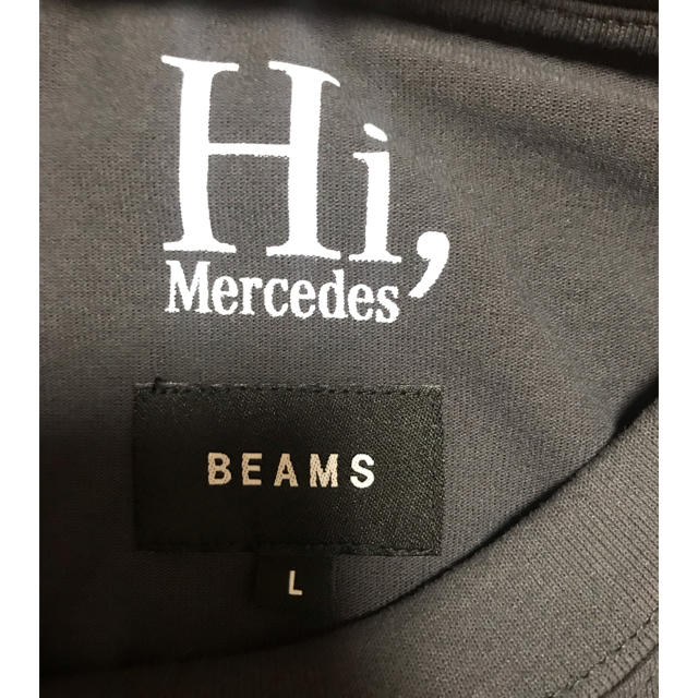 BEAMS(ビームス)のBEAMS x メルセデス ベンツ ロンT Lサイズ メンズのトップス(Tシャツ/カットソー(七分/長袖))の商品写真
