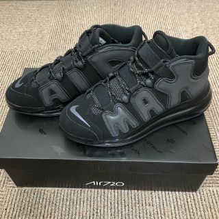 ナイキ(NIKE)のたら様専用 Nike air more uptempo 720 BK US9(スニーカー)