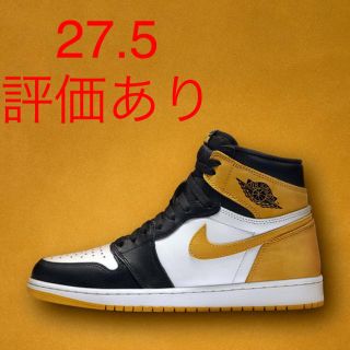 ナイキ(NIKE)のAIR JORDAN 1 retro high OG yellow OCHRE(スニーカー)