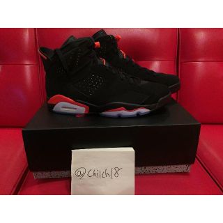 ナイキ(NIKE)のNIKE AIR JORDAN 6 BLACK INFRARED 28cm(スニーカー)