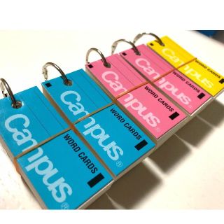 コクヨ(コクヨ)の【新品】campus 単語カード 5冊(ノート/メモ帳/ふせん)