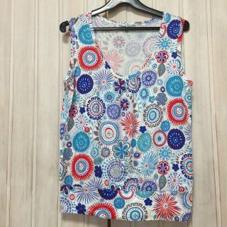 ツモリチサト(TSUMORI CHISATO)のツモリチサト タンクとリンゴTシャツ(タンクトップ)