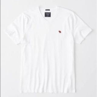 アバクロンビーアンドフィッチ(Abercrombie&Fitch)の閉店セール★超激安！★アバクロ・メンズワンポイントＶネック(Tシャツ/カットソー(半袖/袖なし))