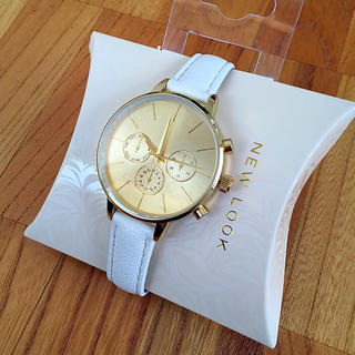 エイソス(asos)の新品New Look白ベルト腕時計♪(腕時計)