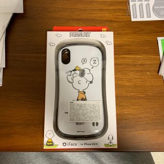 ピーナッツ(PEANUTS)の【新品】iphone x ケース iface スヌーピー(iPhoneケース)