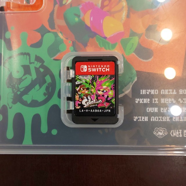 Nintendo Switch(ニンテンドースイッチ)のスプラトゥーン2 中古 エンタメ/ホビーのゲームソフト/ゲーム機本体(家庭用ゲームソフト)の商品写真