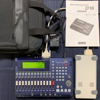 コルグ(KORG)のKORG MTR D16、外付HDD、キャリングバック付きセット 中古(MTR)