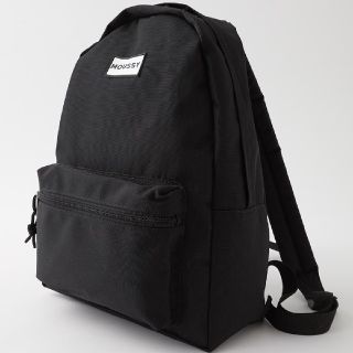 マウジー(moussy)の新品ブラック SOUVENIR NYLONバックパック Web特定2店舗限定商品(リュック/バックパック)